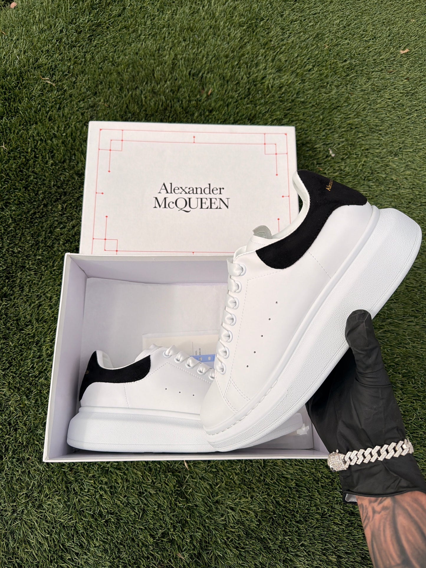White Alexander McQueens