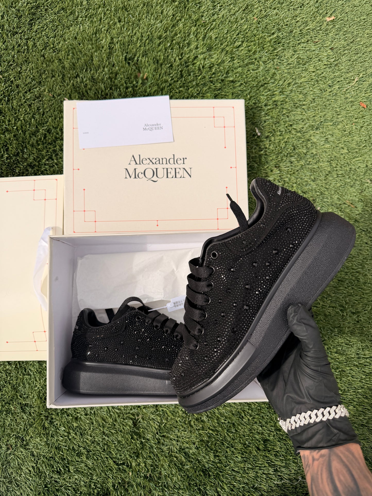 Rhinestone Alexander McQueens