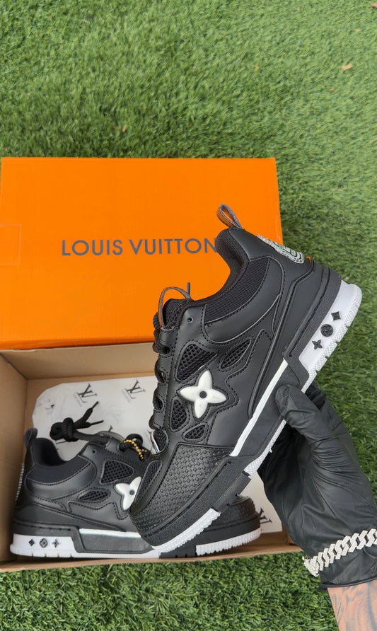 Black & White LV Skates